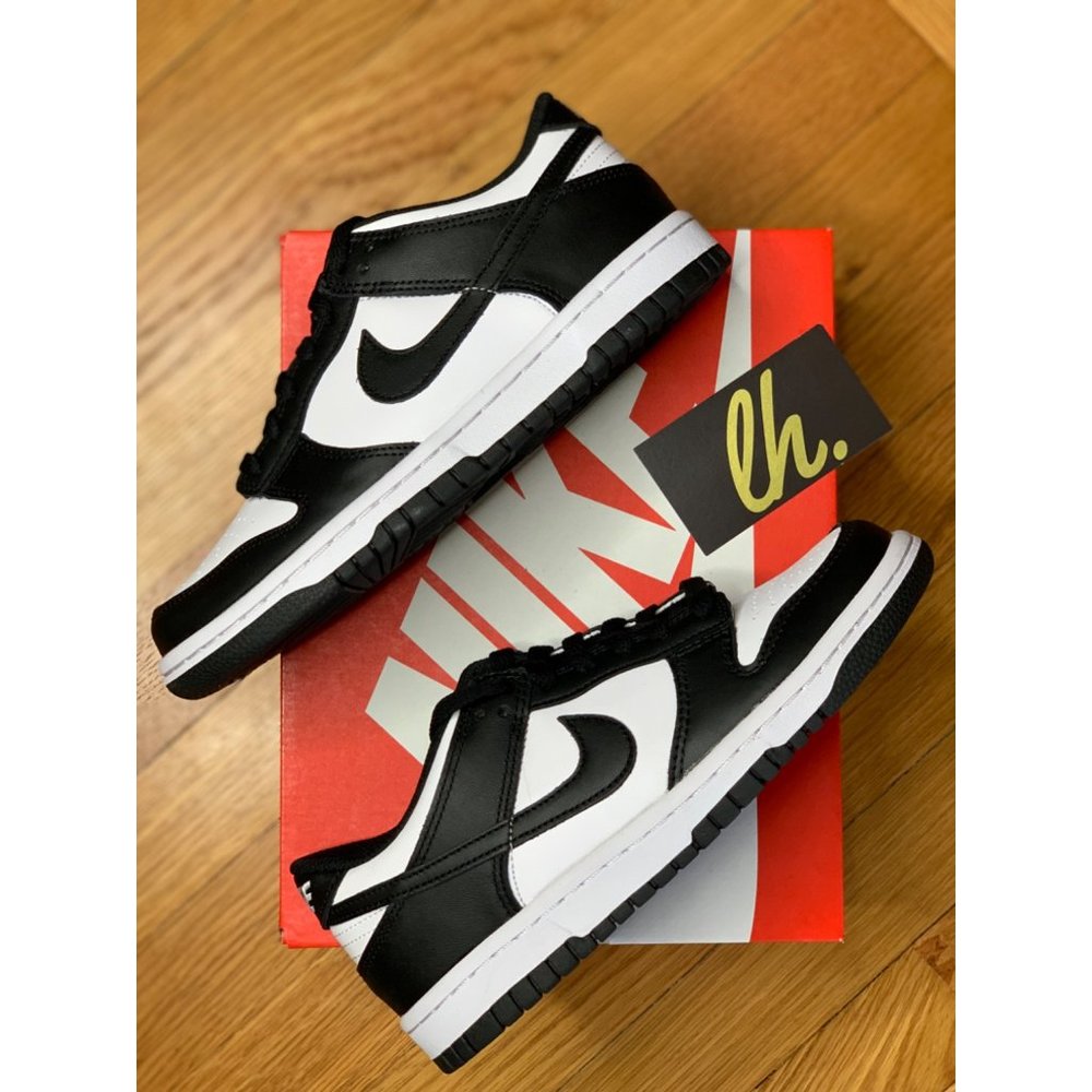 Size 11 Nike Dunk Low Black White “Panda” Athletic Sneakers DD1391-100 - Picture 6 of 6